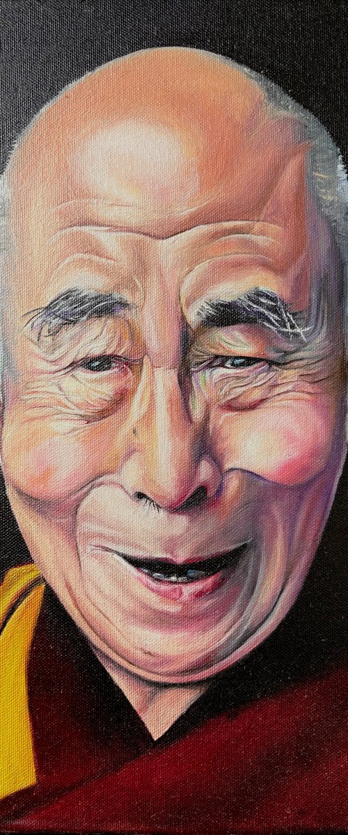 Dalai Lama by Anastasiya Kostyuk