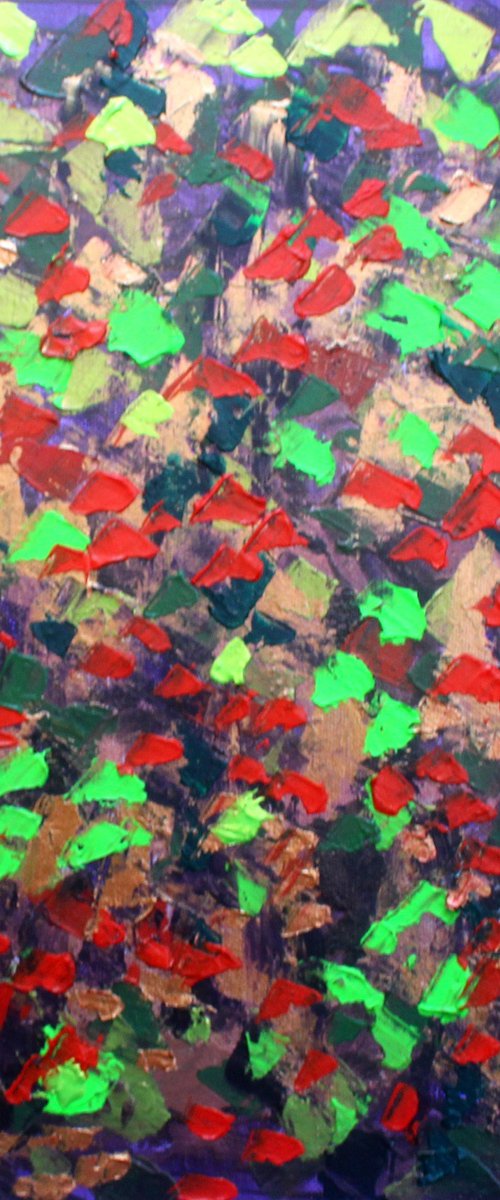 Christmas Canvas VI by Paul J Best