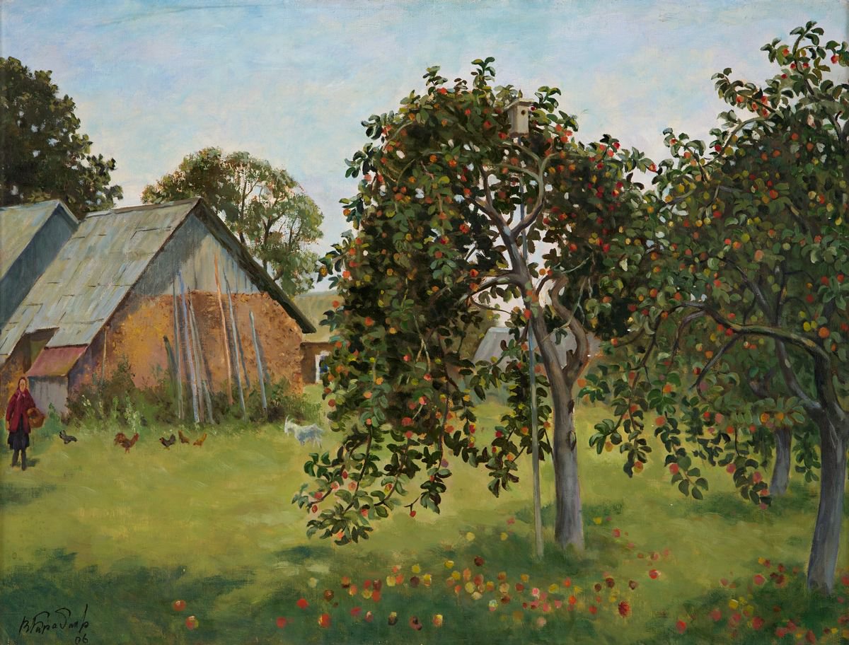 Apple Tree by Viktar Barabantsau