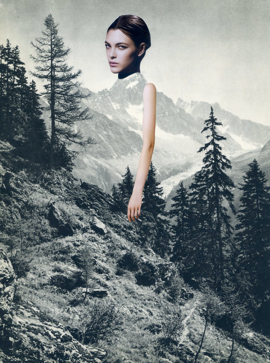Majestic Mountain Woman 3 by Linda Simon