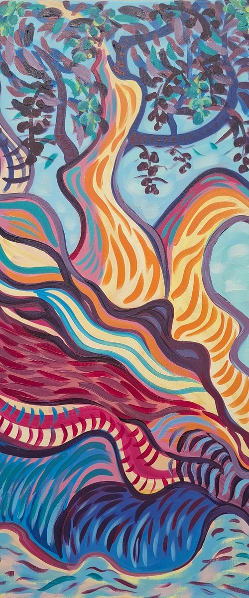 Timeless Olive Tree by Kirsty Wain
