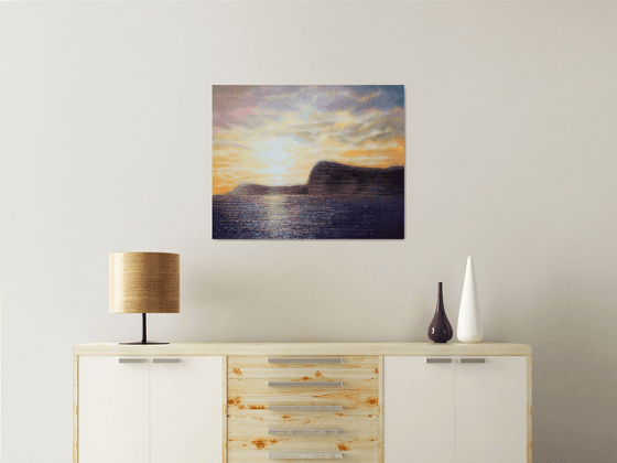 Devon, Jurassic Coast, Sunset