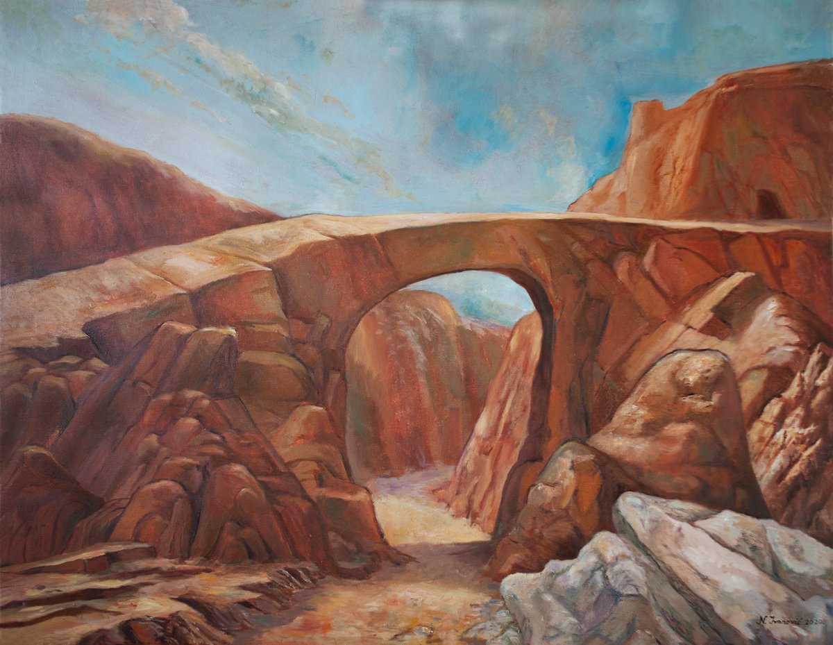 The Canyon Crossing by Nikola Ivanovic