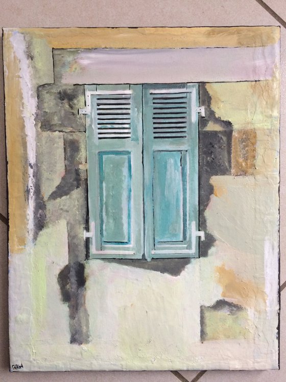 Blue Shutters, French Summer