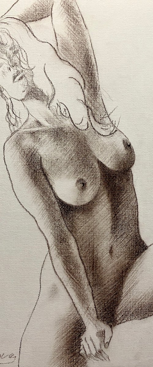 Nude model 1 by Elvira Sultanova