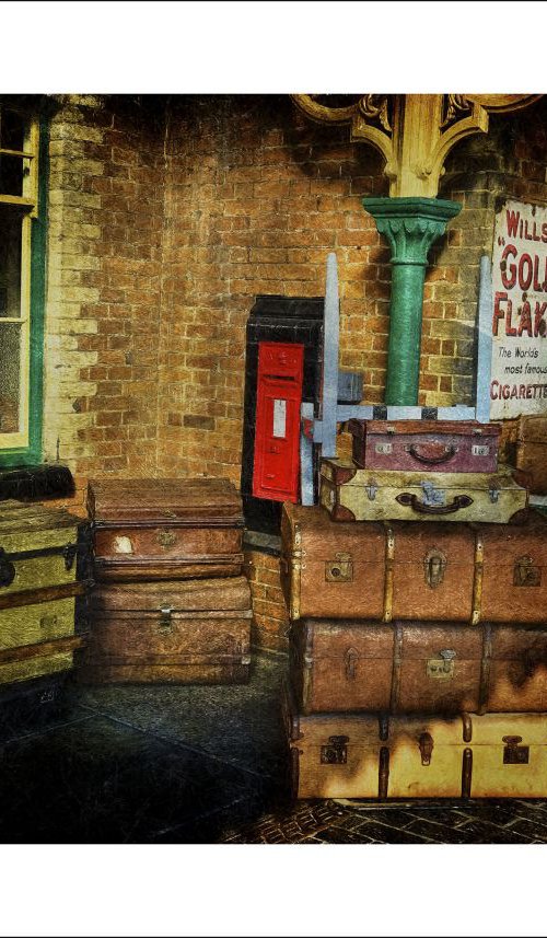 Vintage Luggage by Martin  Fry