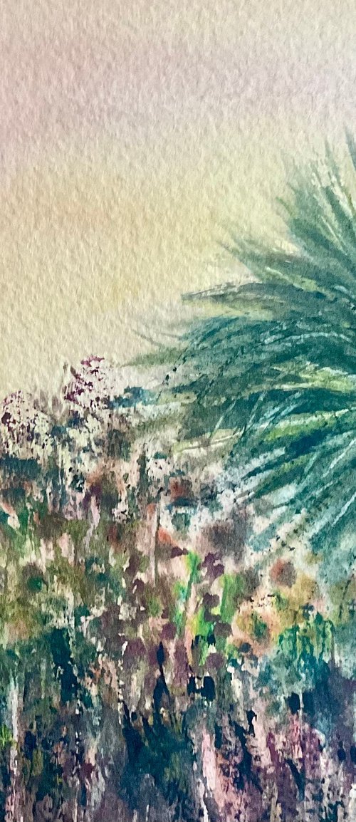 Seaside Yucca and flora by Samantha Adams