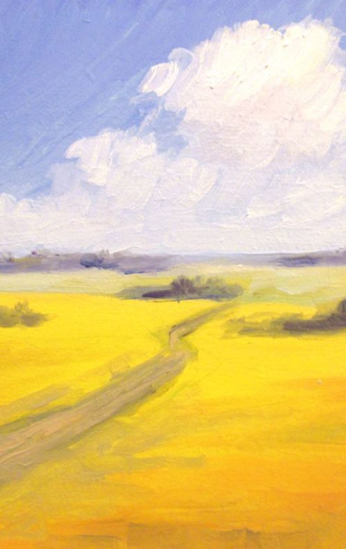 Horizon. Road to clouds by Oleh Rak