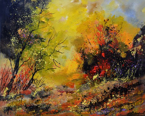 Autumnal walk by Pol Henry Ledent