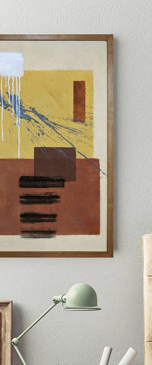 Color Interaction Study IV by Rumen Spasov