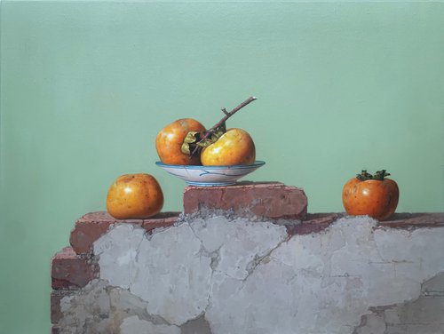Realism Still life c165 by Kunlong Wang