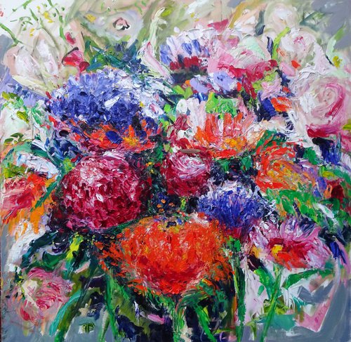 Mothers' Day Flowers by Maureen Finck