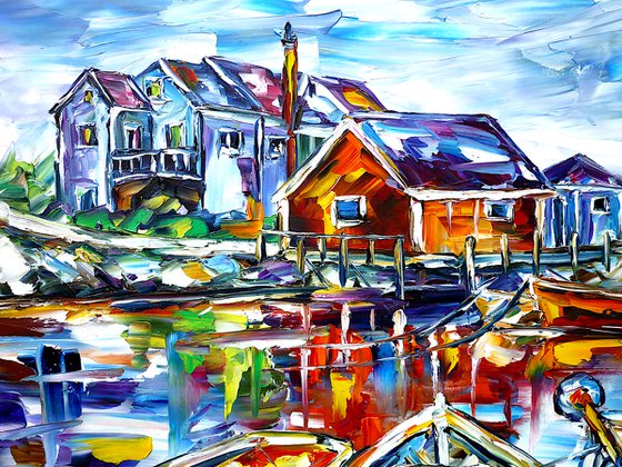 The Boats Of Peggy's Cove