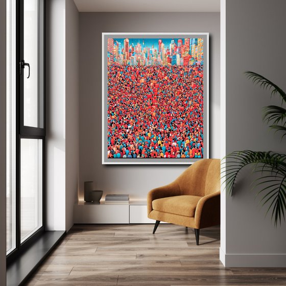 Vibrant Urban Symphony 1