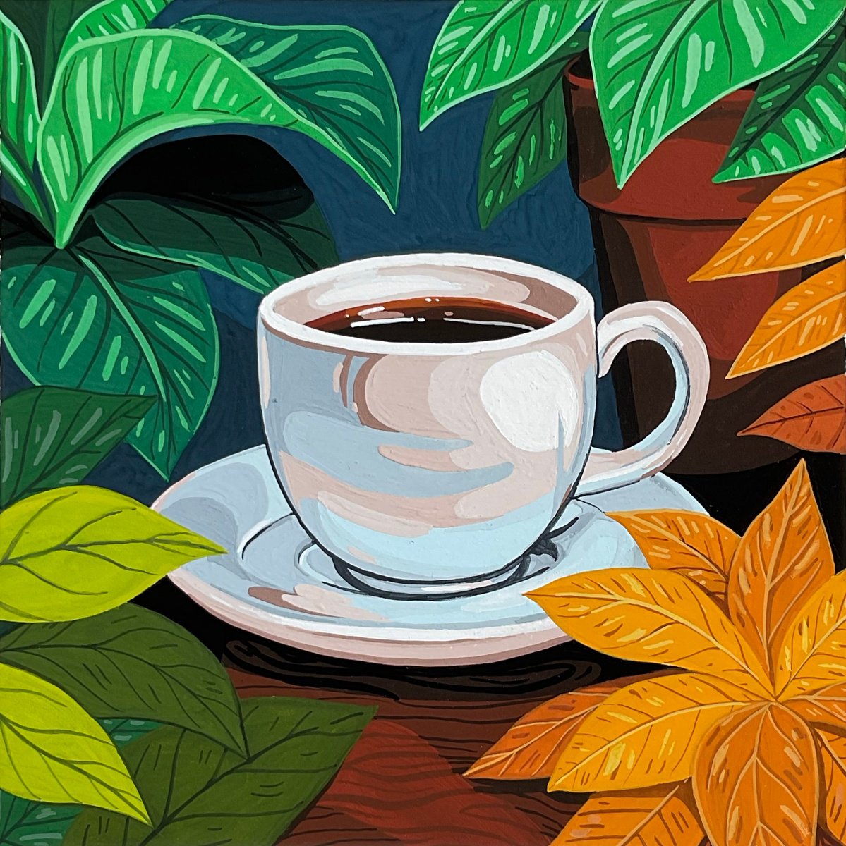 Cup of Coffee by Amani Muhammad