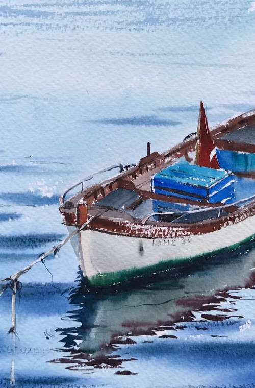 The Boat by Eugenia Gorbacheva