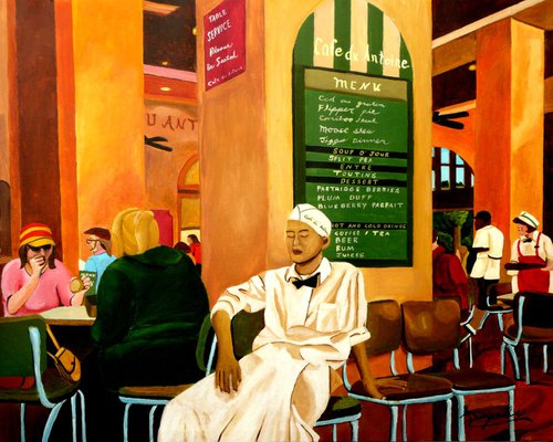 Please Be Seated by Dunphy Fine Art
