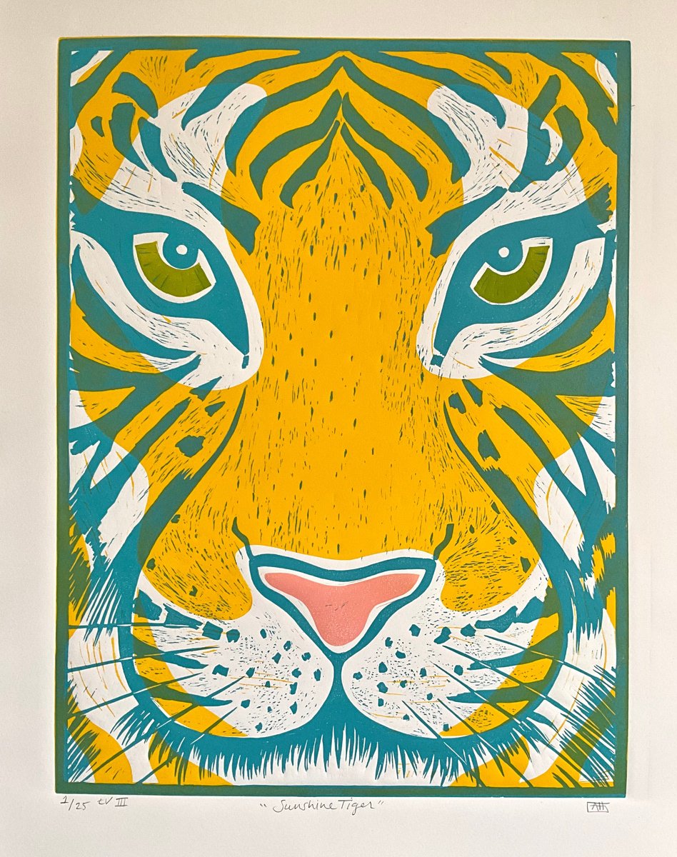 Sunshine Tiger by Alison  Headley