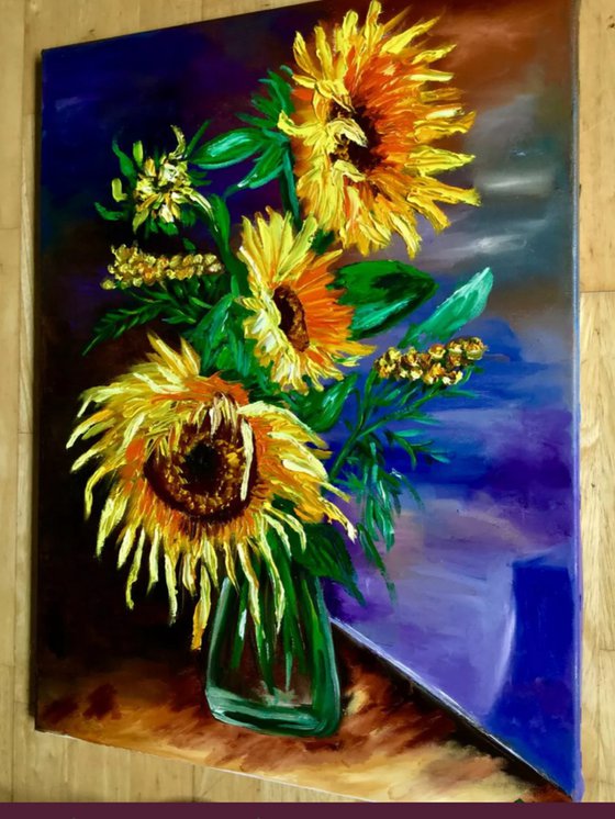 BOUQUET OF SUNFLOWERS