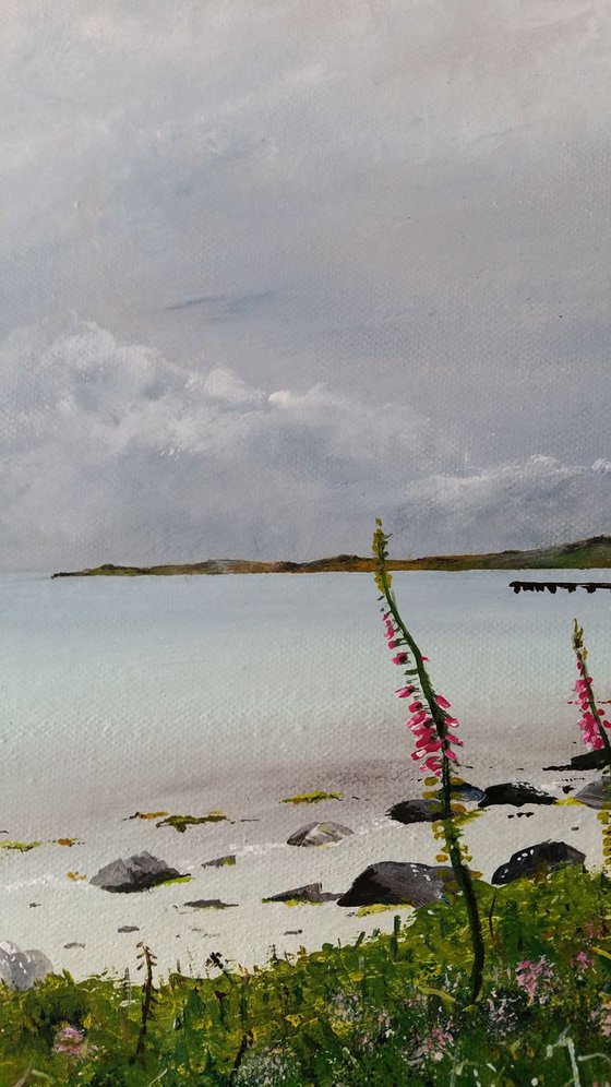 Gigha Shore Scottish Seascape Painting