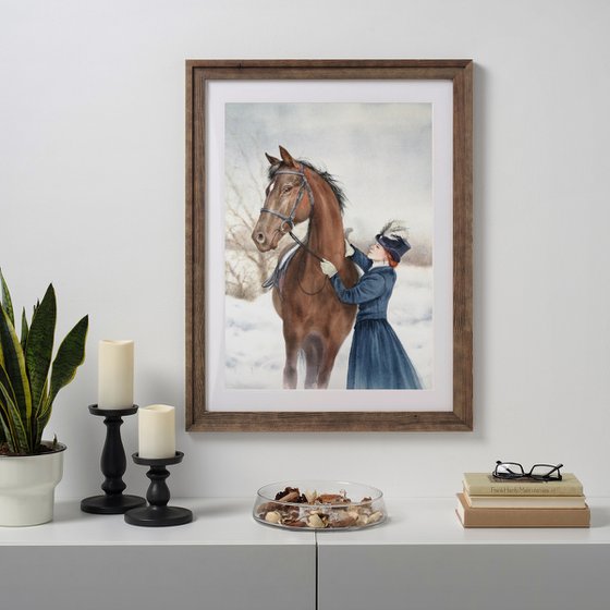 Beautiful Horsewoman