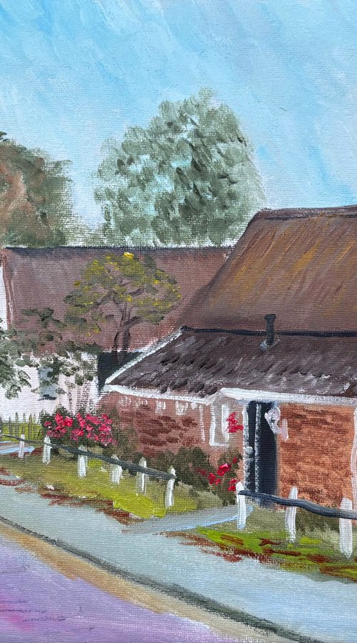 Street in Dalen, Dutch village by Dmitry Fedorov