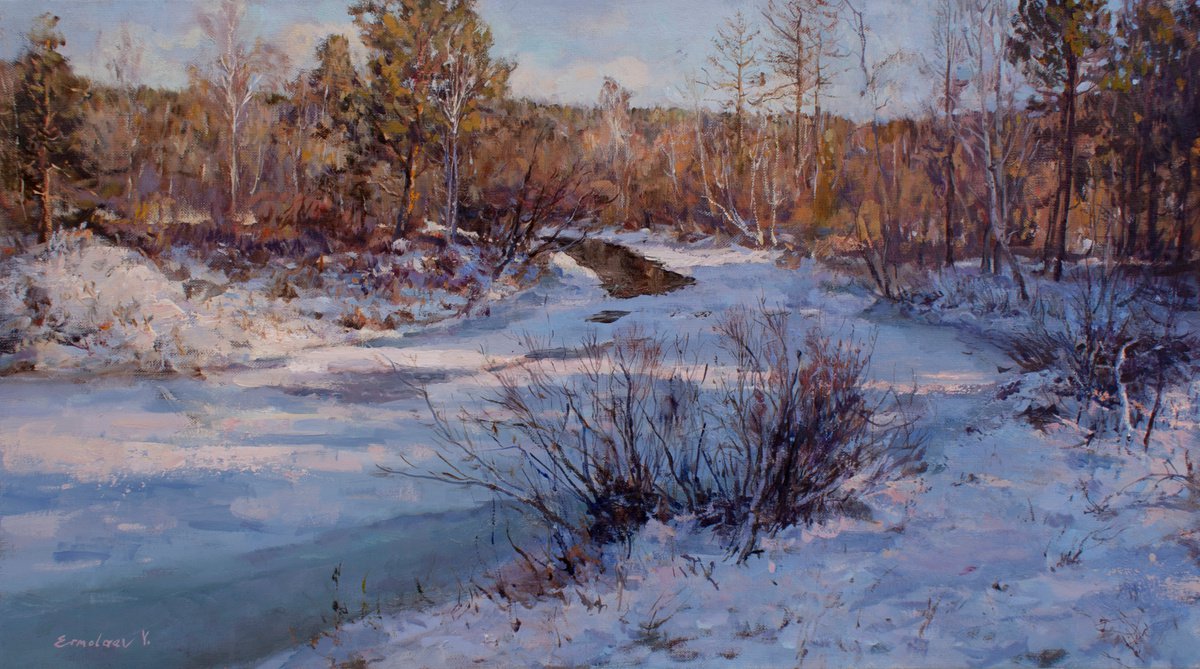 Winter Forest by Yuri Ermolaev