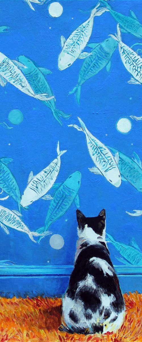 Curious Cat #8 by Timothy Adam Matthews