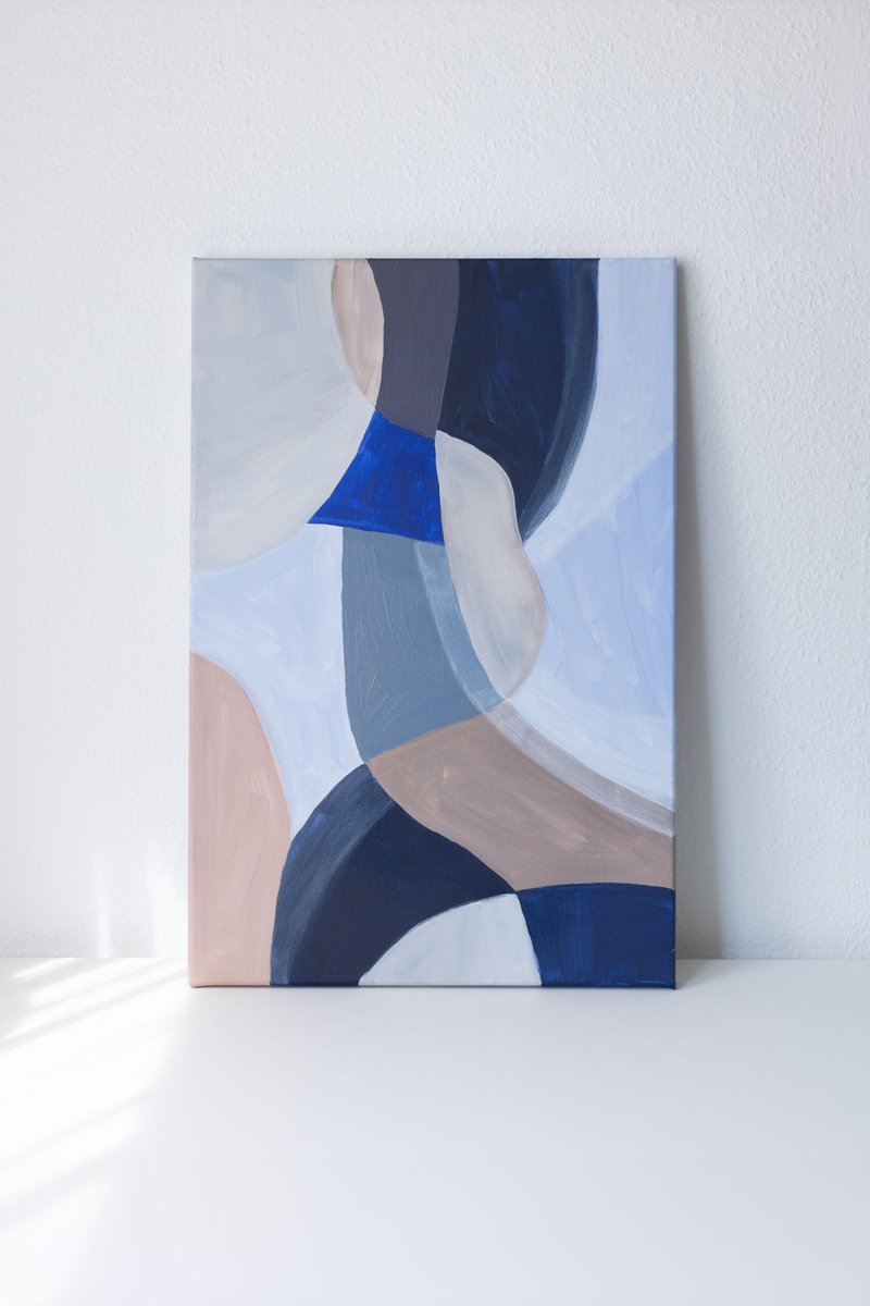 Pastel Shapes 1 by Mareike Bohmer