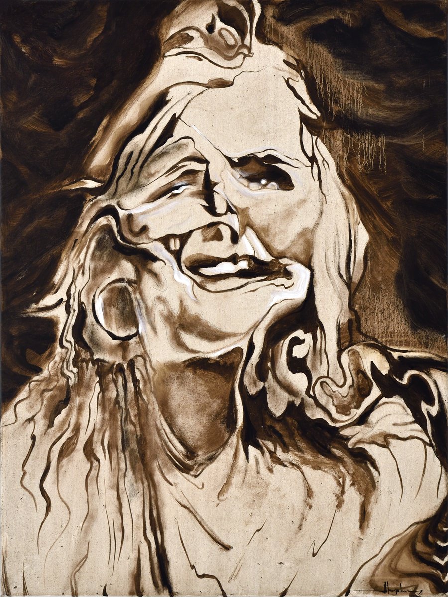 Organic Portrait Oil Painting By Alex Nizovsky, 30 X 40, Lucy, Original Artwork