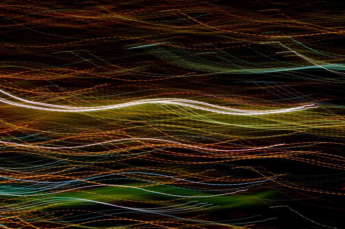 Abstract Photograph By Marc Ehrenbold, 40 X 30", Flux, Original Artwork