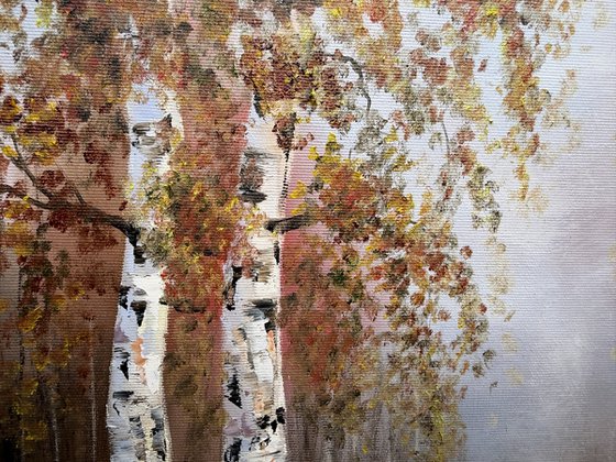 Golden Birches