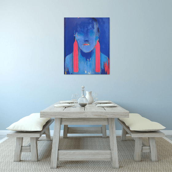 Ultramarine Portrait