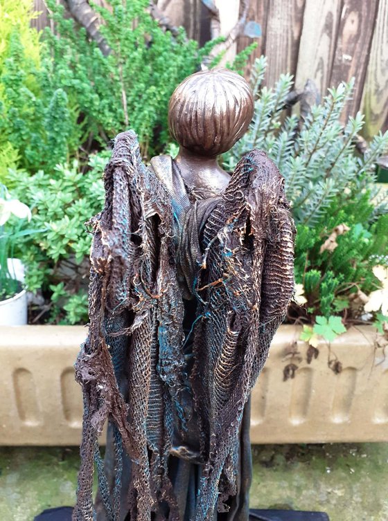 "TOMMY" Guardian Angel indoor/outdoor sculpture