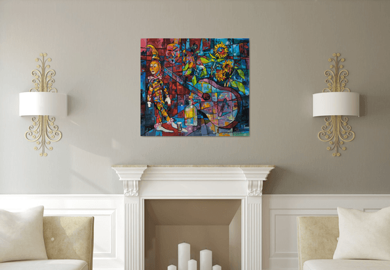 Masks, Music and Sunflowers