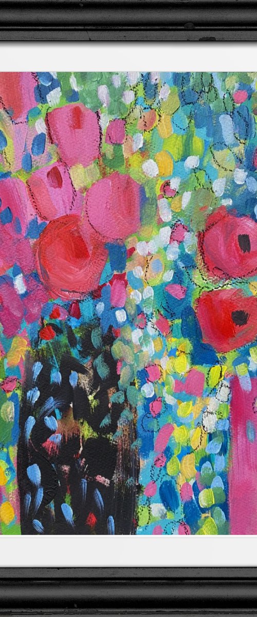 Abstract Floral XV by Jan Rippingham