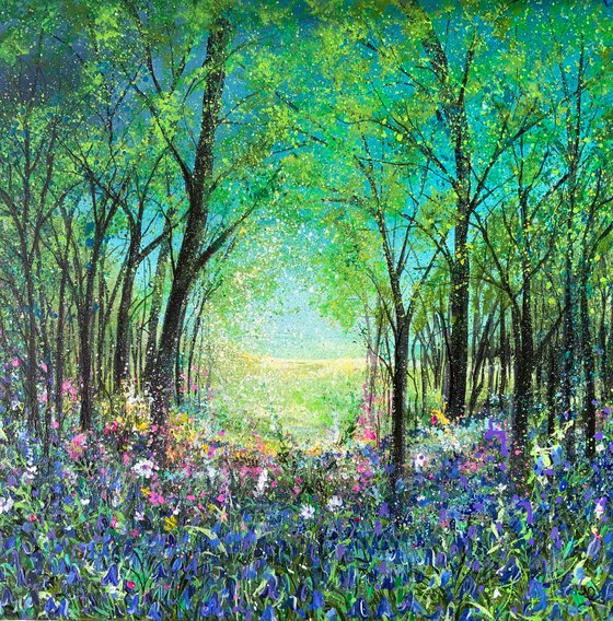 Bluebells and Wild Flora II