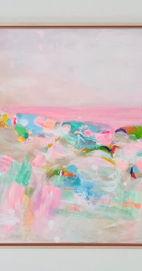 Pastel Beach by Wioletta Gancarz