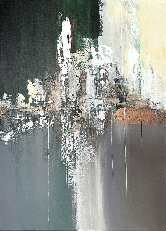 Emerald Mist. Bronze gold