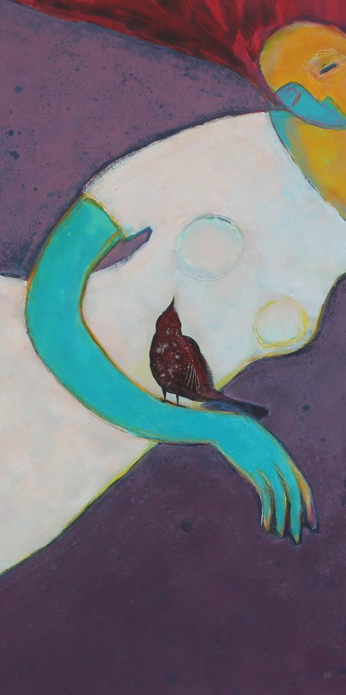 Flying in a dream. by Tatjana Auschew