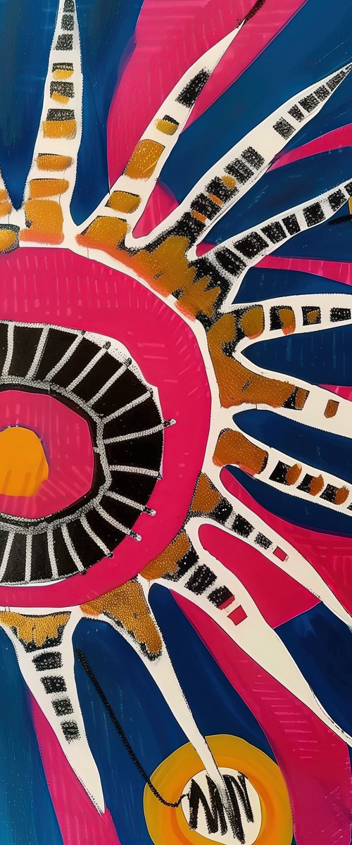 Intergalactic Flowers #2 by V+V Kniazievi