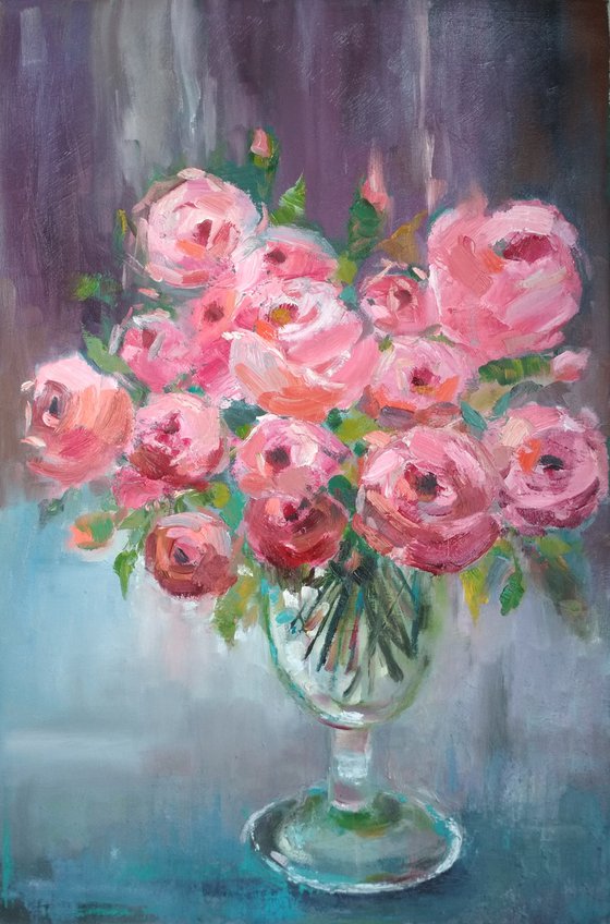 Bouquet of Roses 40X60cm