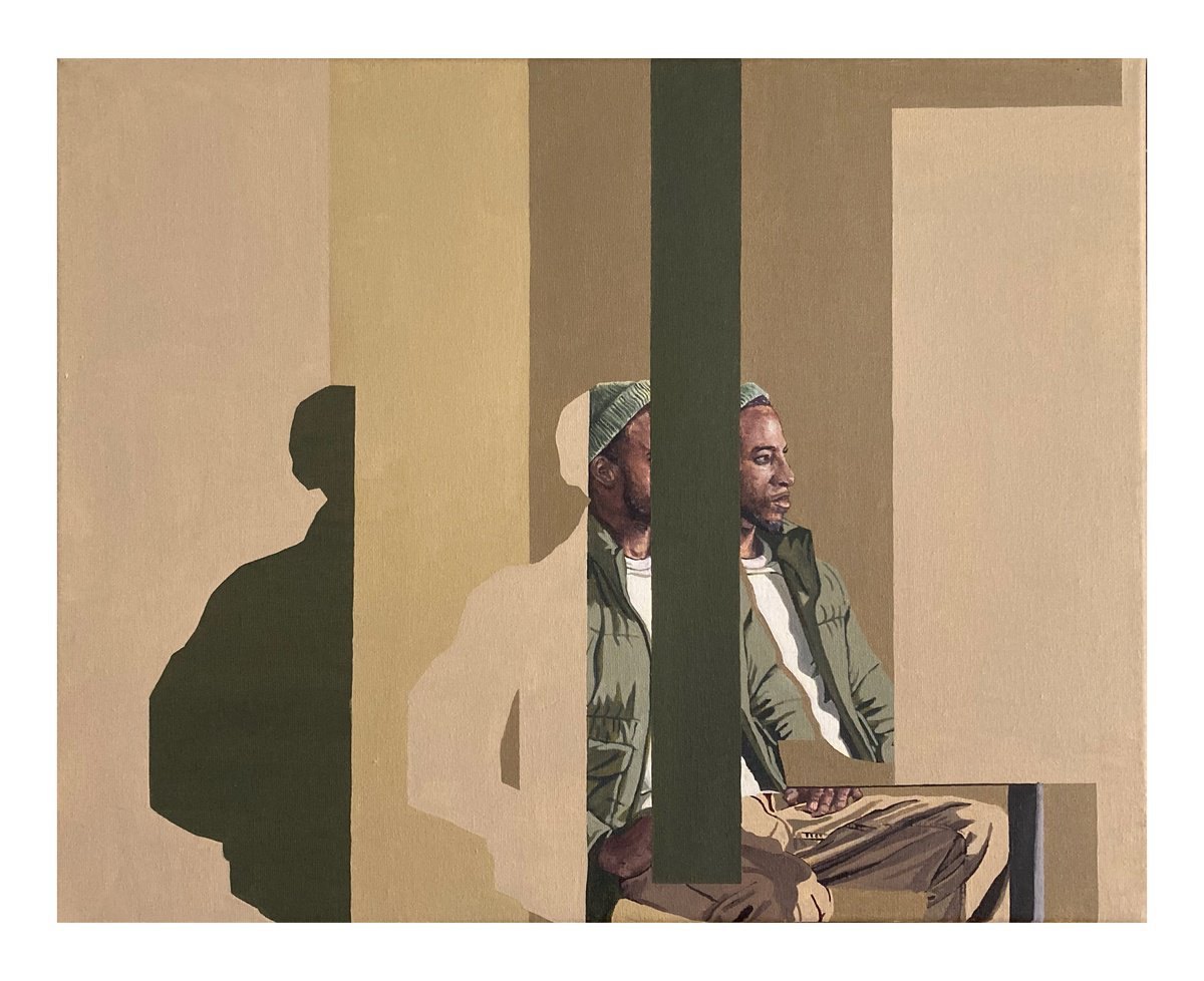 Photorealistic Portrait Oil Painting By J R Root, 22 X 18, No. 174, Original Artwork