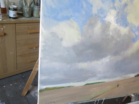 Clouds above the Wolds
