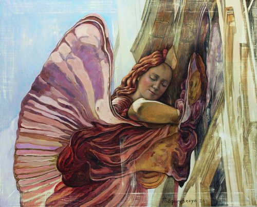 Pink Angel by Marina Podgaevskaya