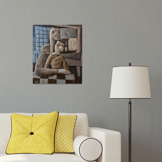 Cubist Embrace