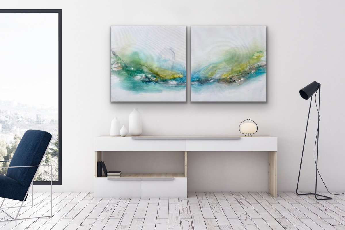  The Sound Of Stillness No. 2 By Kirsten Schankweiler, 63 X 31, Artwork For Sale On Artfinder