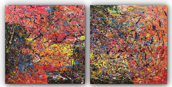 Diptych-Fury of the Dusk