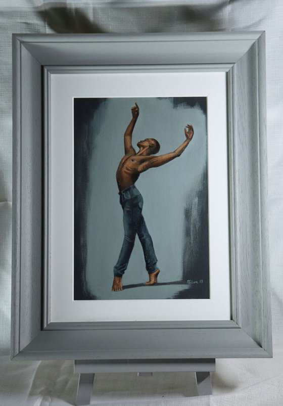 Ease and Tension, Portrait of a Male Ballet Dancer