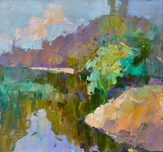 On the River Tisza in Summer